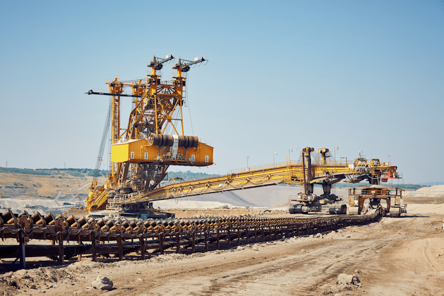 peças de bronze usadas na mineração